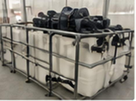 Aquaponics system assembly and inspection